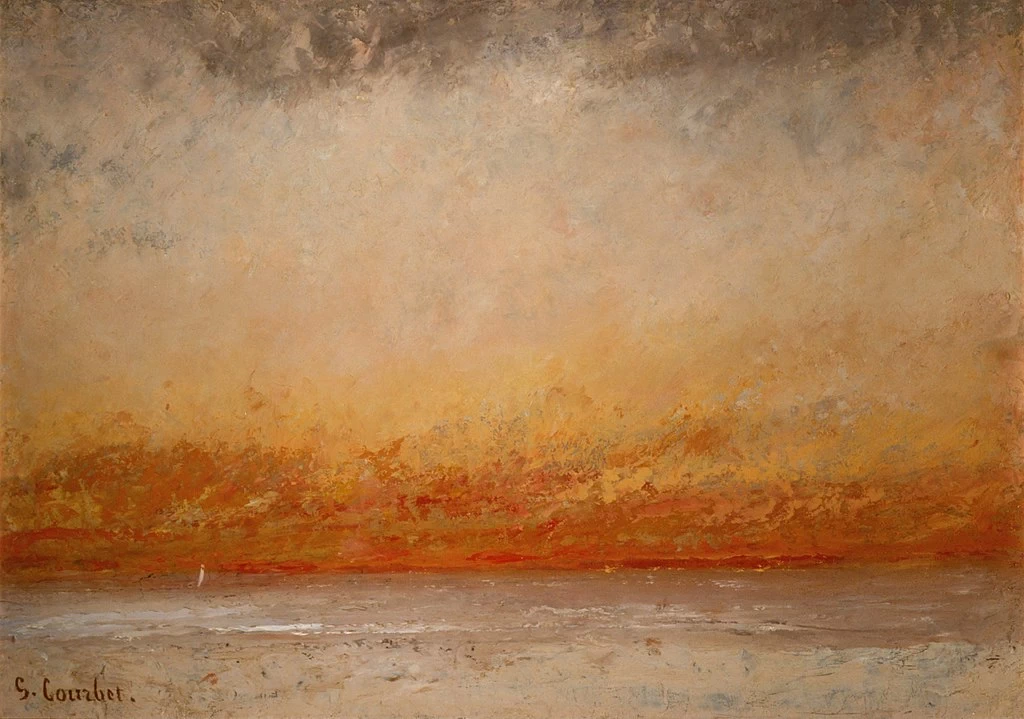 Sole al tramonto, Marina - Spencer Museum of Art